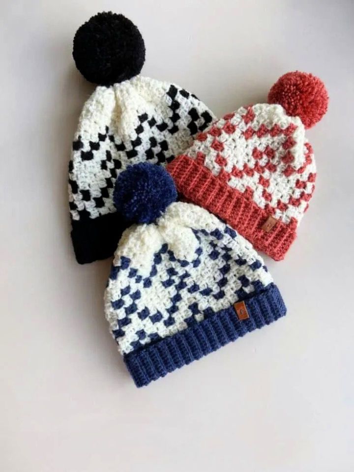 Widcombe C2C Crochet Hat - Free Pattern
