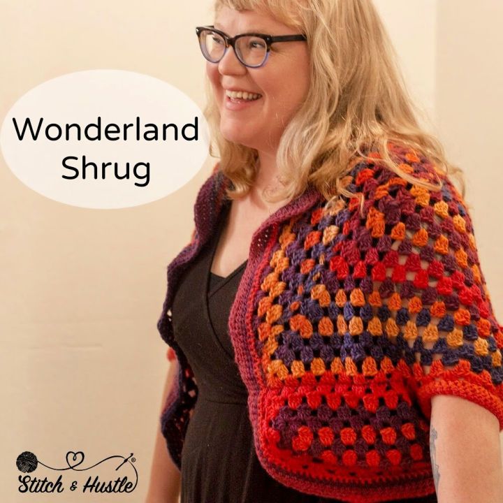 Crochet Wonderland Shrug Pattern