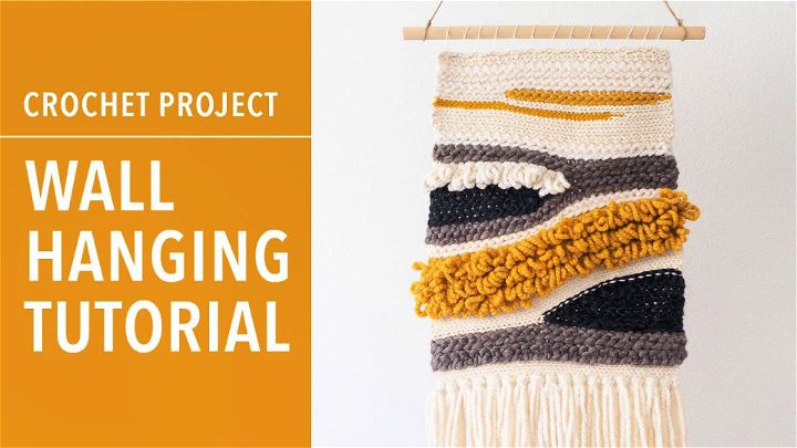 Crochet Woven Wall Hanging - Free Pattern