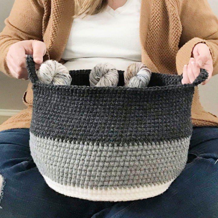  Free Crochet Aggie Basket Pattern