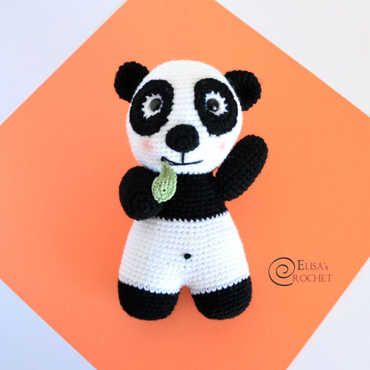 Adorable Crochet Boo the Panda Bear Idea