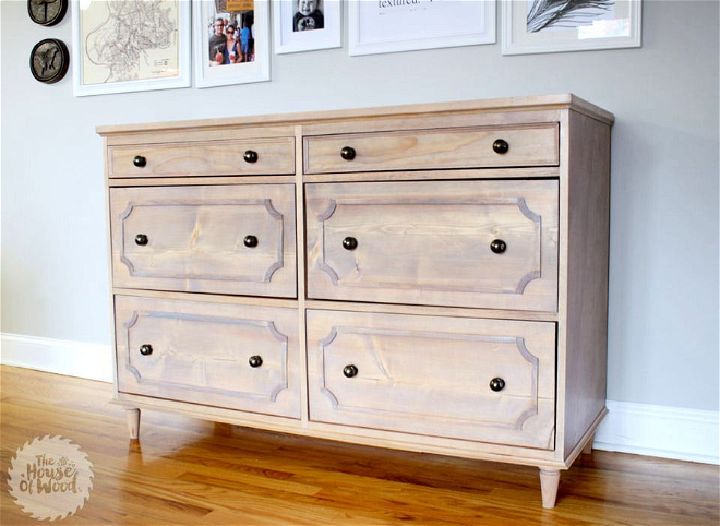 Ballard Designs-inspired Dresser With Blueprints