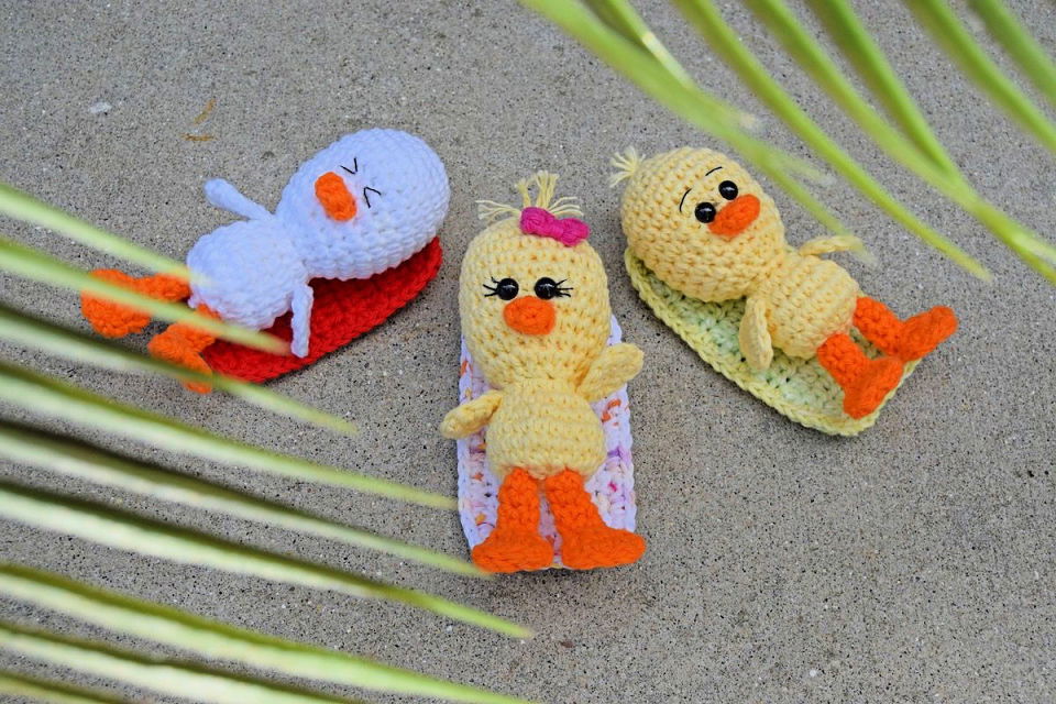 Beautiful Crochet Amigurumi Duck Pattern