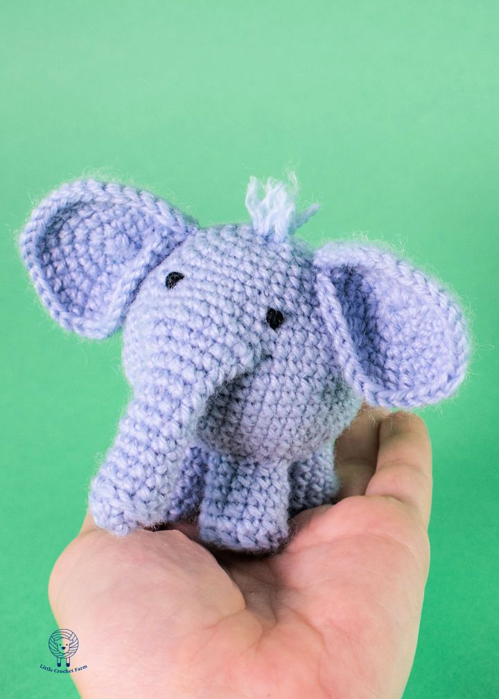 Beautiful Crochet Chubby Elephant Pattern