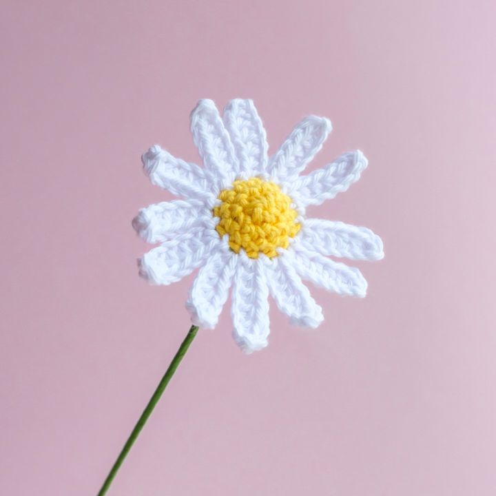 Beautiful Crochet Daisy Flower Pattern
