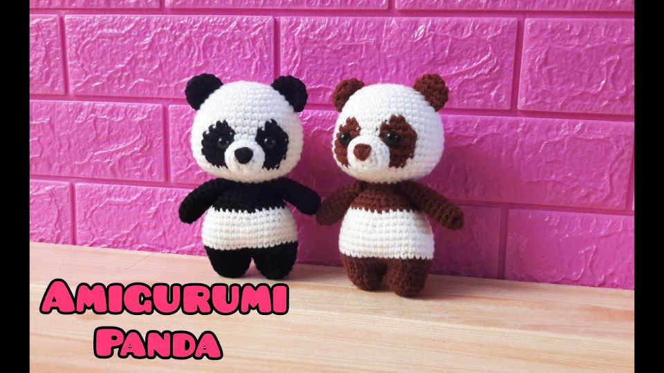 Beautiful Crochet Panda Amigurumi Pattern