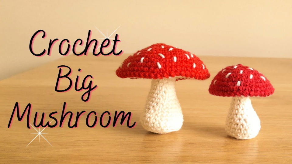 17 of The Cutest Crochet Mushroom Patterns - Easy Crochet Patterns