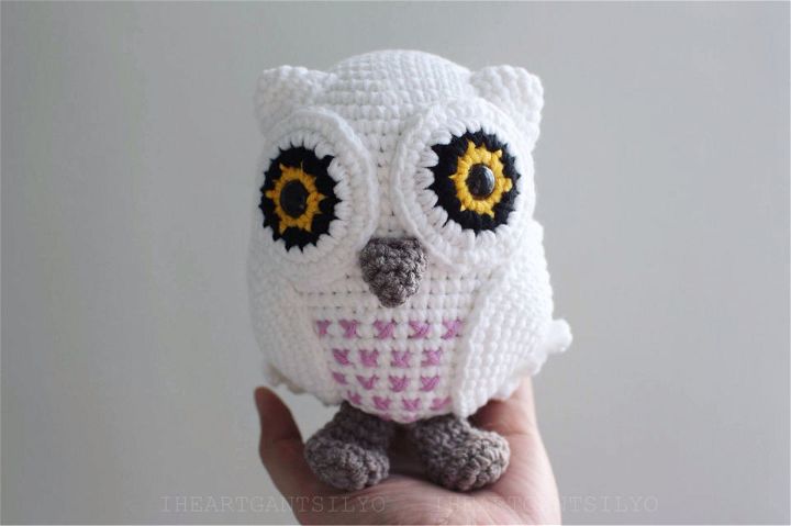 Best Crochet Snowy Baby Owl Crochet Pattern