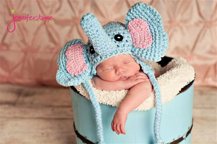 Best Elephant Baby Hat Crochet Pattern