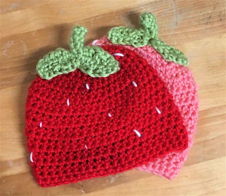 Best Strawberry Hat Crochet Pattern