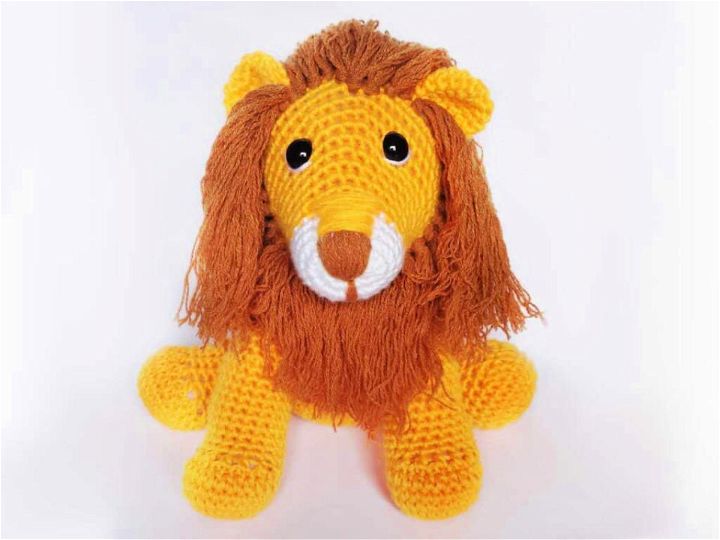 Best Stuffed Lion Crochet Pattern