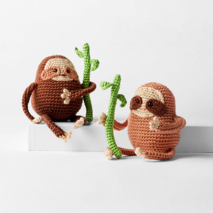 Betsy and Bruno Crochet Sloth Pattern