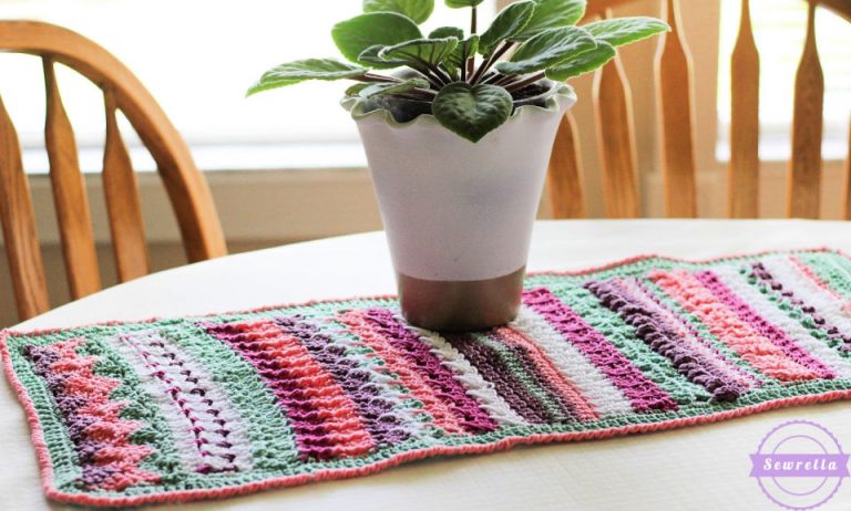 25 Free Crochet Table Runner Patterns {Pattern PDF}