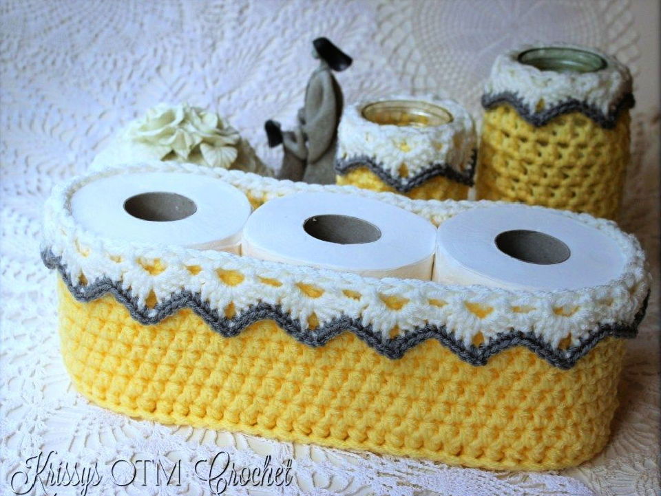 Free Crochet Storage Basket Pattern