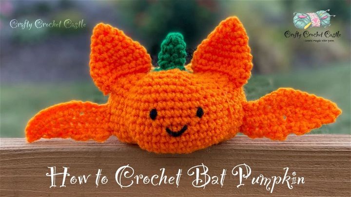 Cool Crochet Bat Pumpkin Pattern