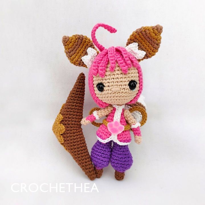 Cool Crochet Chibi Nana Doll Pattern