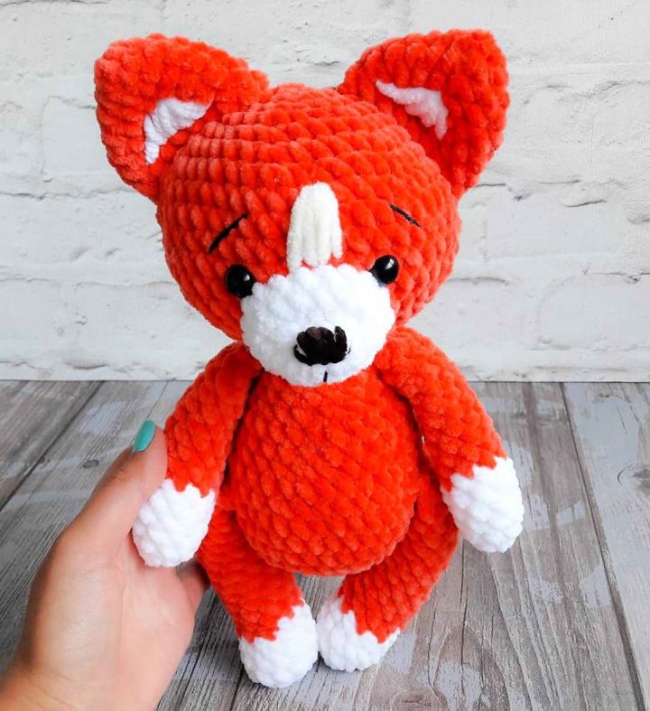 Cool Crochet Fox Amigurumi Pattern