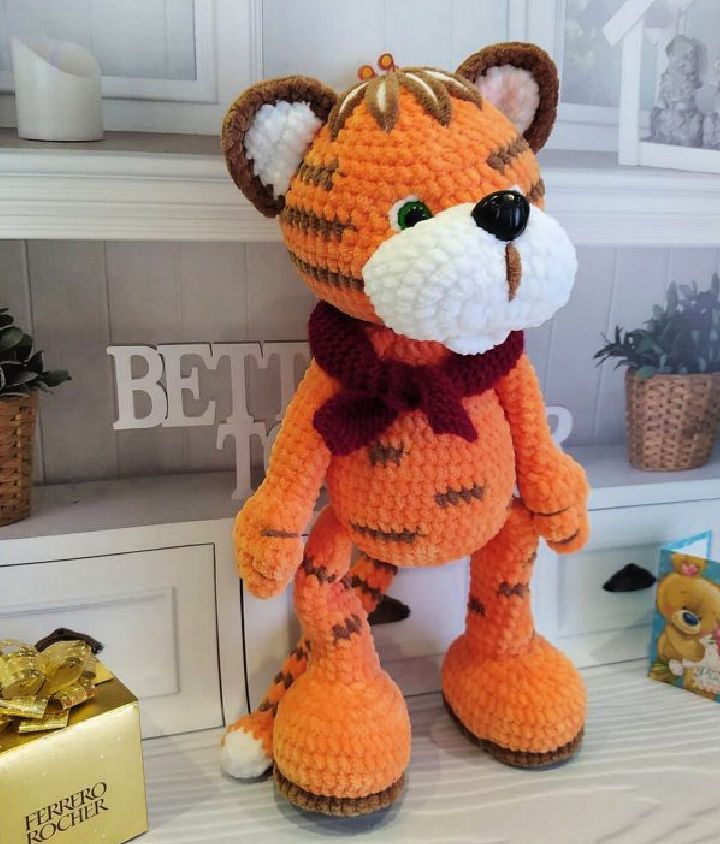 Cool Crochet Plush Tiger Pattern