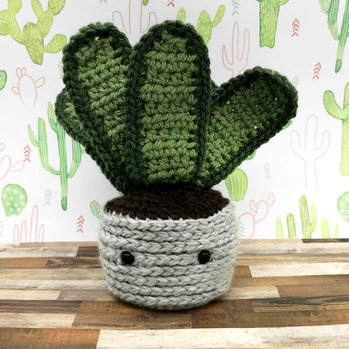 Cool Crochet Snake Plant Pattern