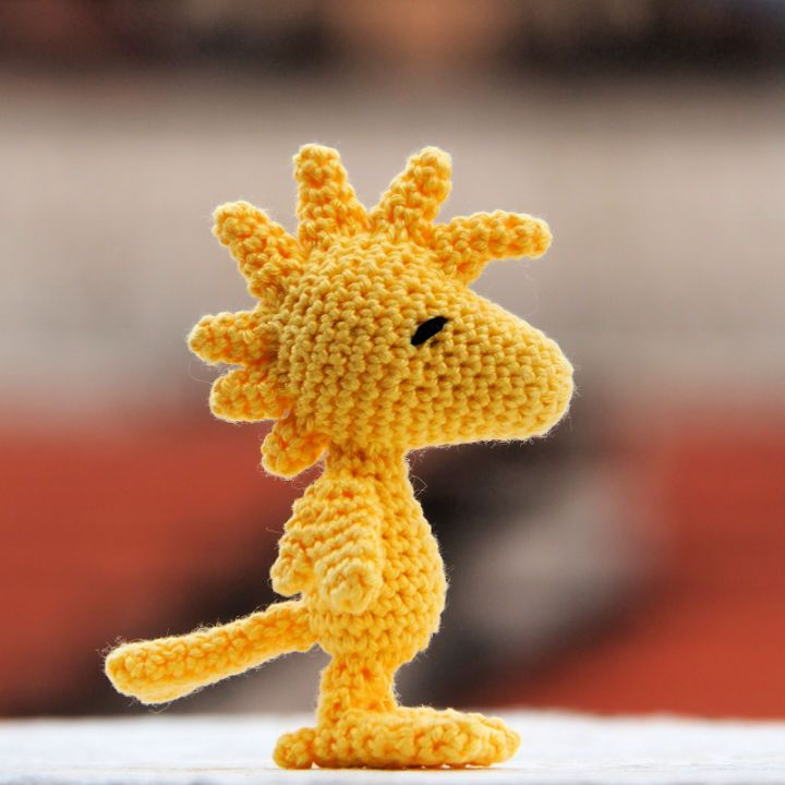 Cool Crochet Woodstock Amigurumi Pattern