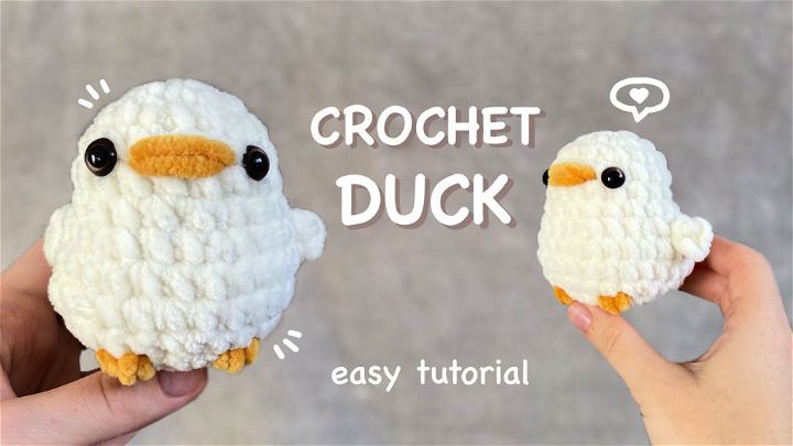 Crochet Amigurumi Duck Design Free Pattern