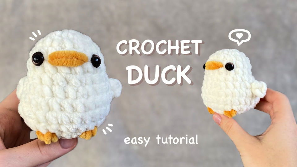 Little ducks: Crochet pattern