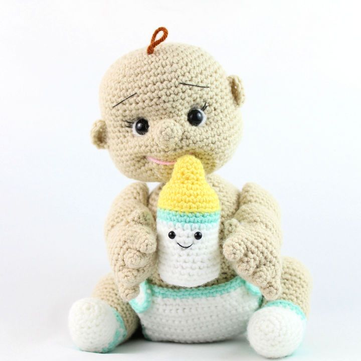 Crochet Baby Doll Amigurumi Step By Step Instructions