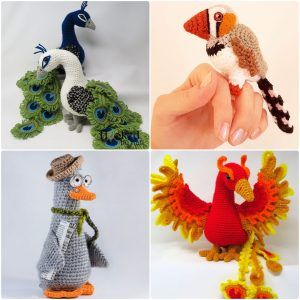 25 Free Crochet Bird Patterns - Crochet Bird Amigurumi Pattern