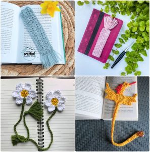 25 Free Crochet Bookmark Patterns (Easy PDF Pattern)