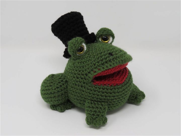 Crochet Boris the Frog - Step by Step Instructions