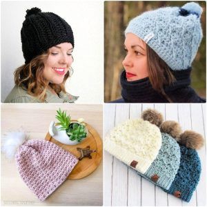 25 Free Crochet Hat Patterns (Crochet Beanie Pattern)