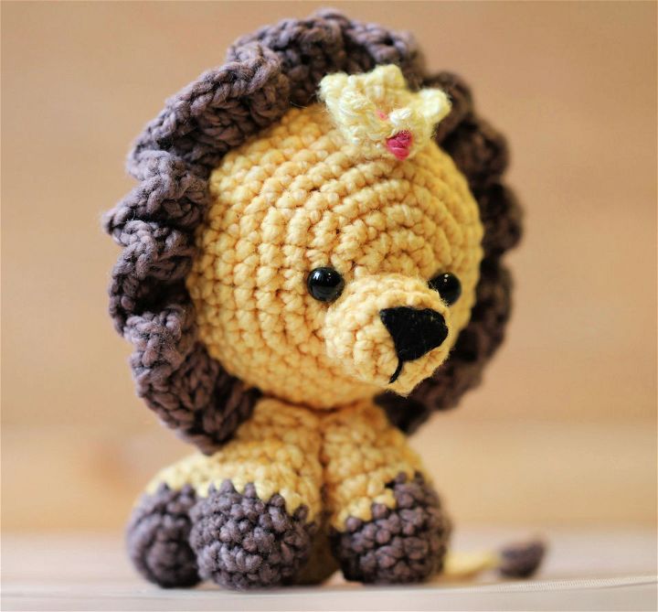 Crochet Lion Amigurumi Animal Pattern