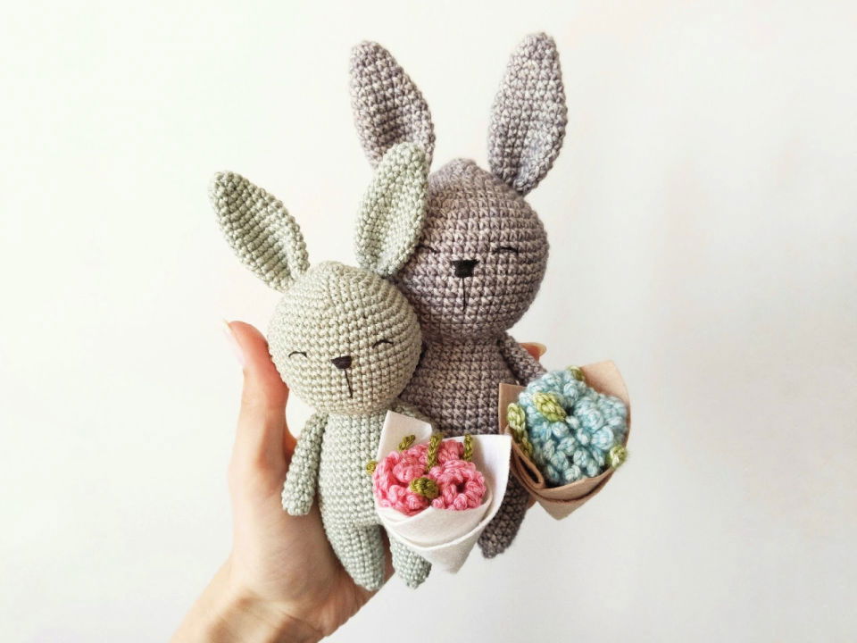 Crochet Little Bunny Pattern for Beginners