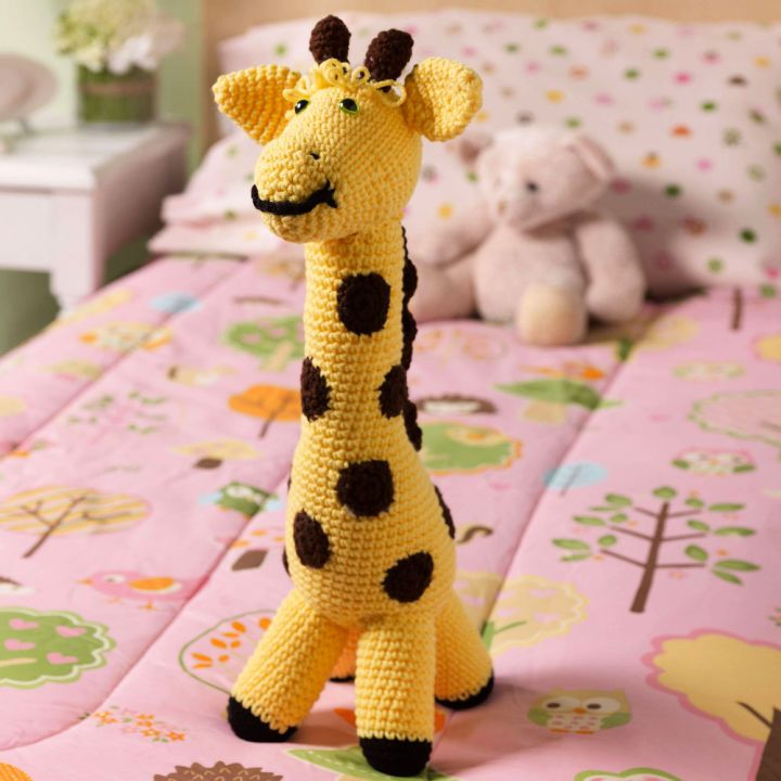 Crochet Love My Giraffe Toy Free Pattern