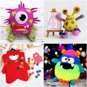 Crochet MonsterLooking for a free crochet monster pattern? Find 25 free crochet monster patterns with step by step instructions for beginners.