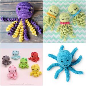 45 Free Crochet Octopus Patterns - Crochet Amigurumi Octopus Pattern