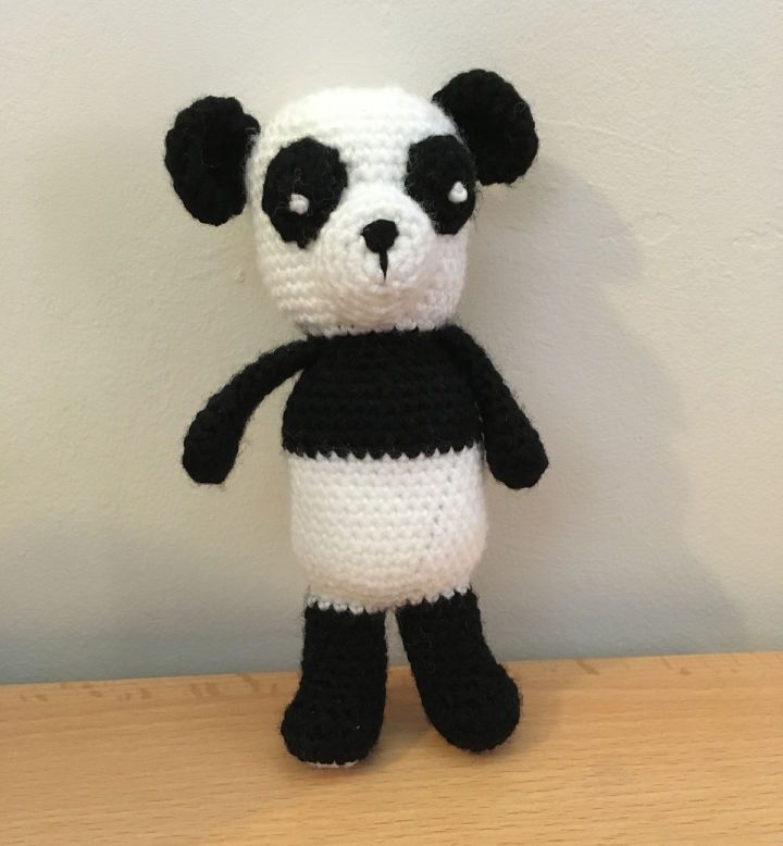 Crochet One Piece Panda Pattern