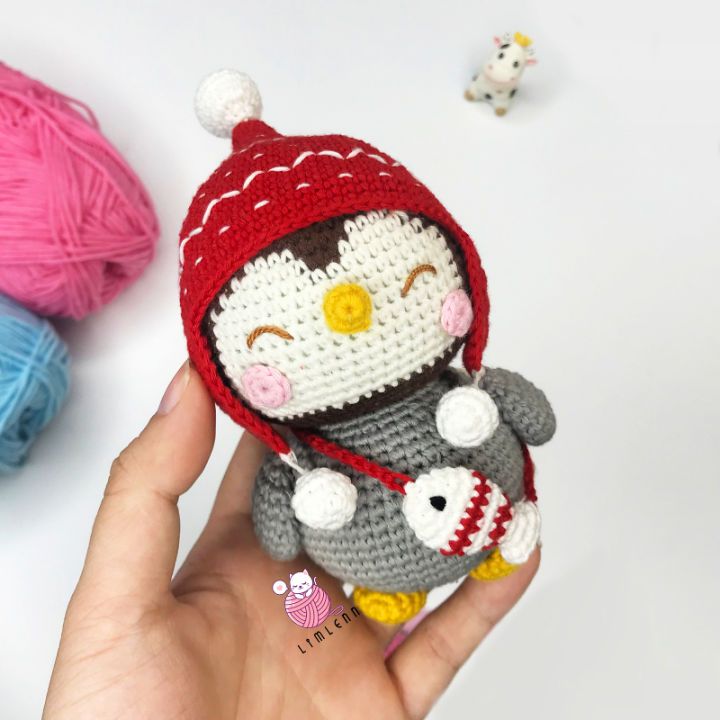 Crochet Penguin - Step by Step Instructions
