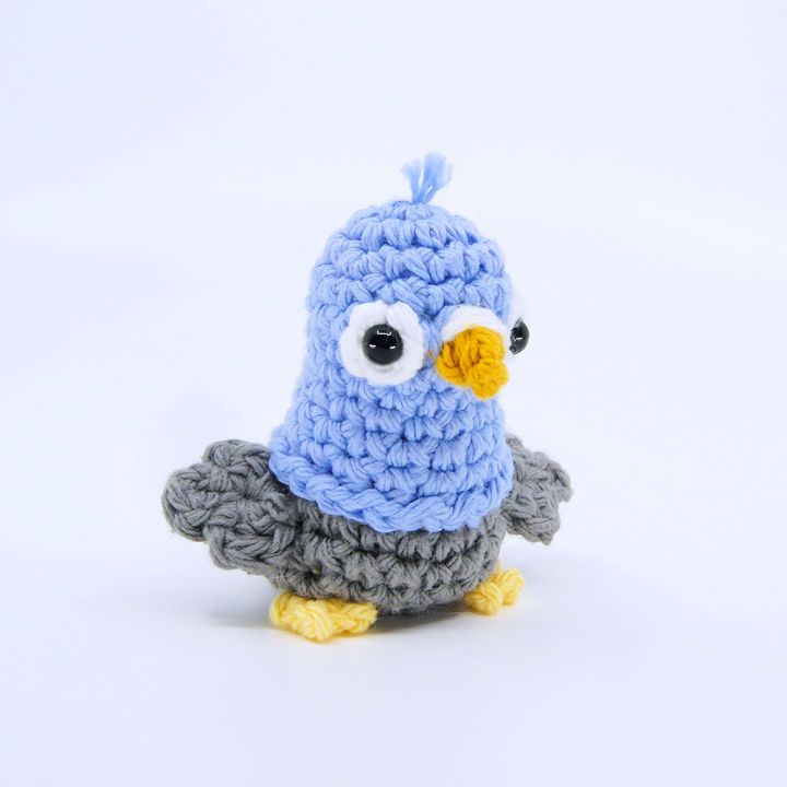 Crochet Pigeon Birb Amigurumi Pattern