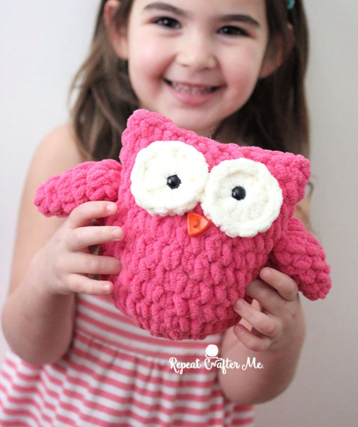 Crochet Plush Owl Pattern Free