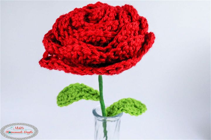 Crochet Rose - Free PDF Pattern