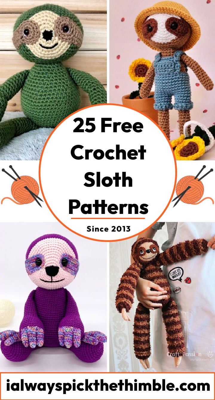 Sloth DIY Crochet Kit