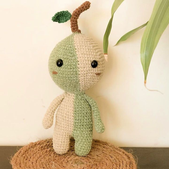 Crochet Small Tree Sprout Doll Pattern