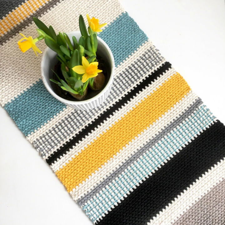 Best Alpine Table Runner Crochet Pattern