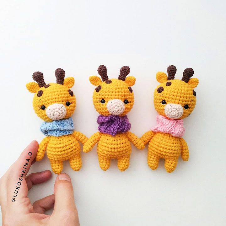 Cute Crochet Tiny Giraffe Idea