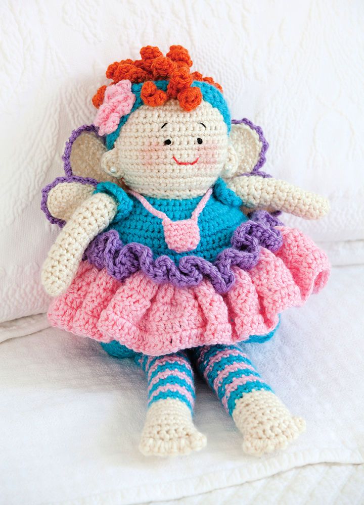 Crochet Tooth Fairy Doll Free PDF Pattern