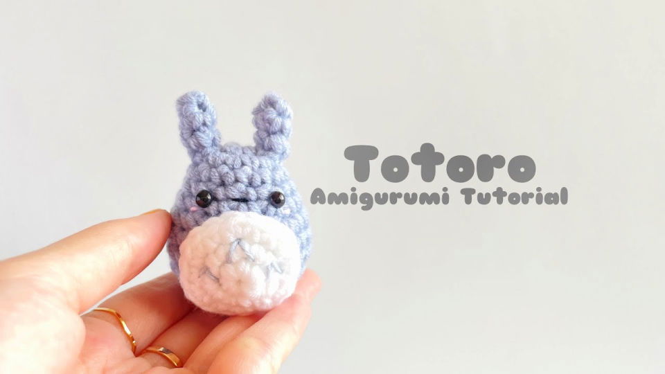 Crochet Totoro Amigurumi Step By Step Instructions