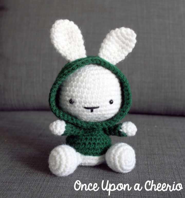 Crocheted Some Bunny in the Hood Free Pattern