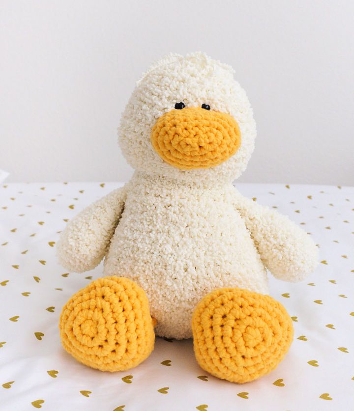 Crocheted Stanley Duck Amigurumi Free Pattern