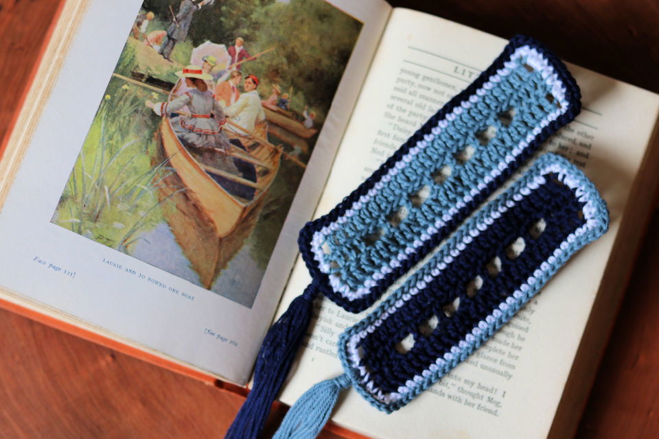 Crocheted Windows Bookmark - Free Pattern